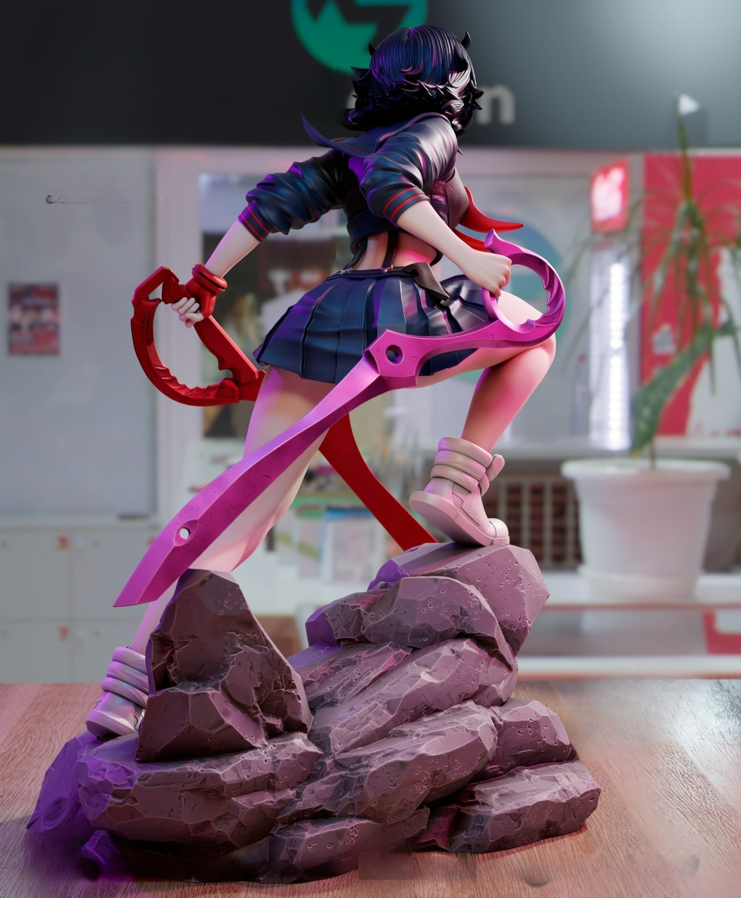 3176 Ryūko Matoi - Kill la Kill - STL 3D Print Files