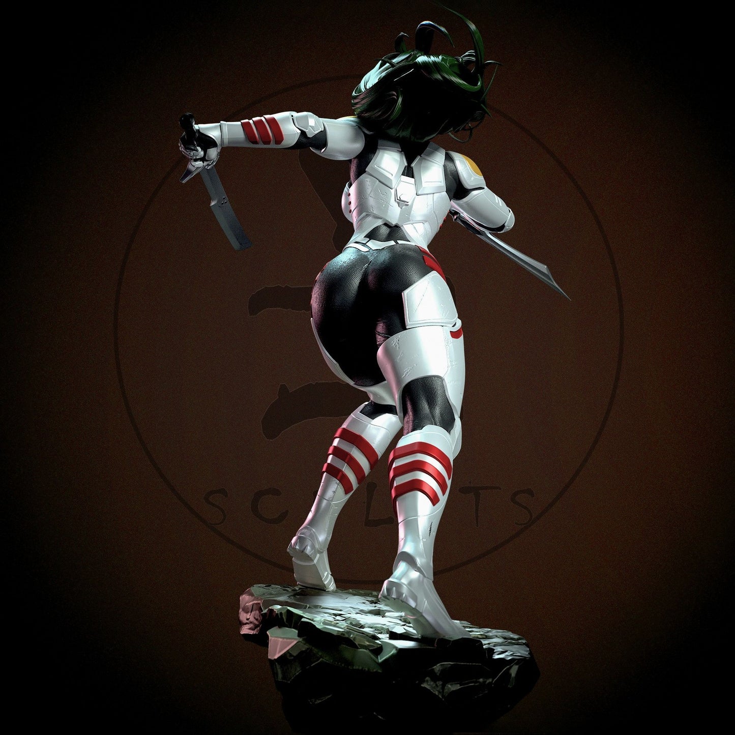 3270 Gamora NSFW - Guardians of the Galaxy - STL 3D Print Files