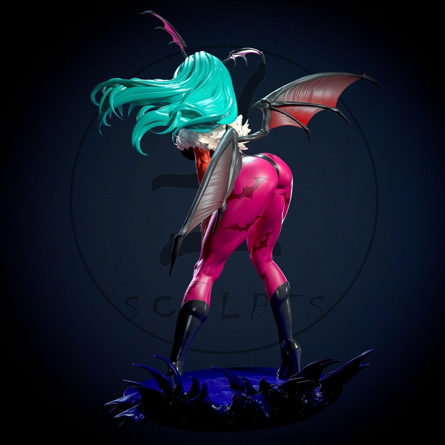 3271 Morrigan NSFW - Darkstalkers - STL 3D Print Files