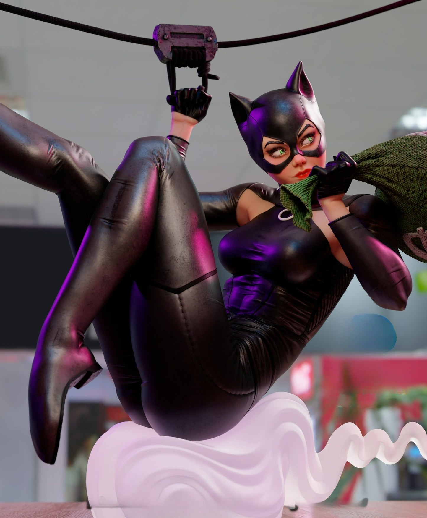 3343 Catwoman - DC COMICS - STL 3D Print Files