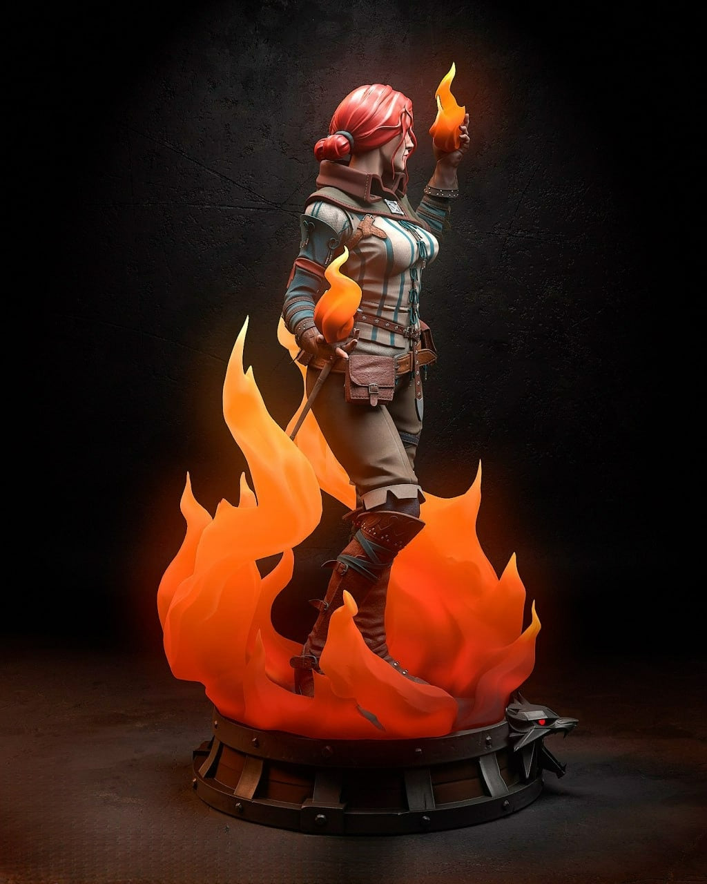 3346 Triss Merigold - Witcher - STL 3D Print Files