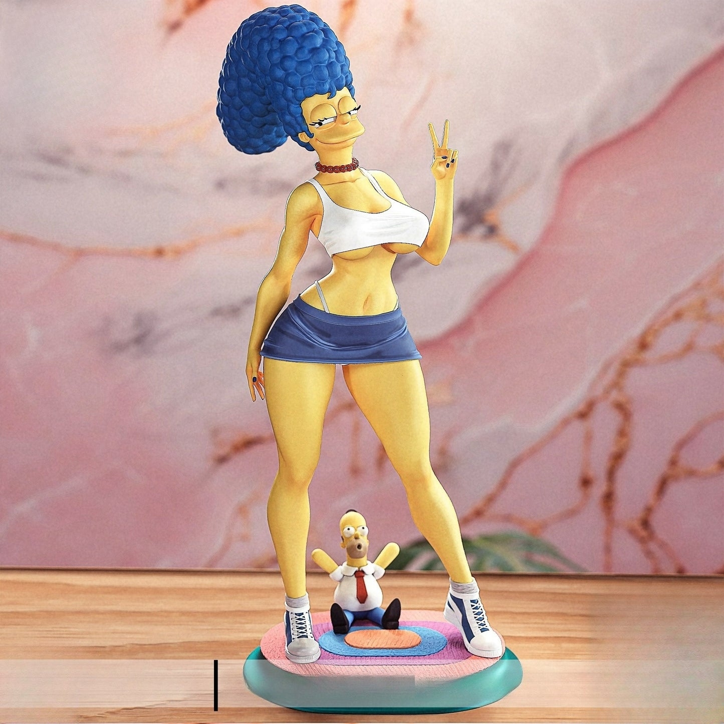 3378 Marge Simpson NSFW - Simpsons - STL 3D Print Files