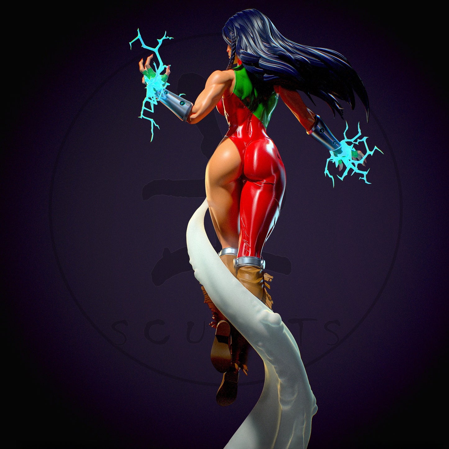 3521 Sarah Rainmaker NSFW - GEN 13 - STL 3D Print Files