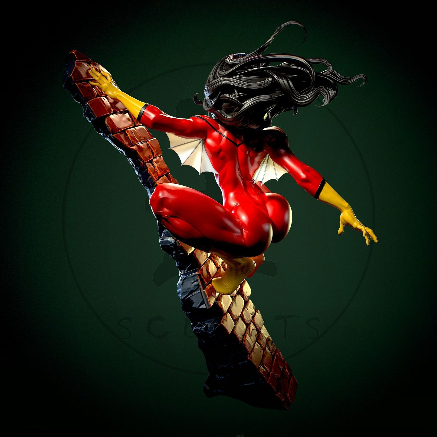3637 Spider-Woman NSFW - Marvel Comics - STL 3D Print Files