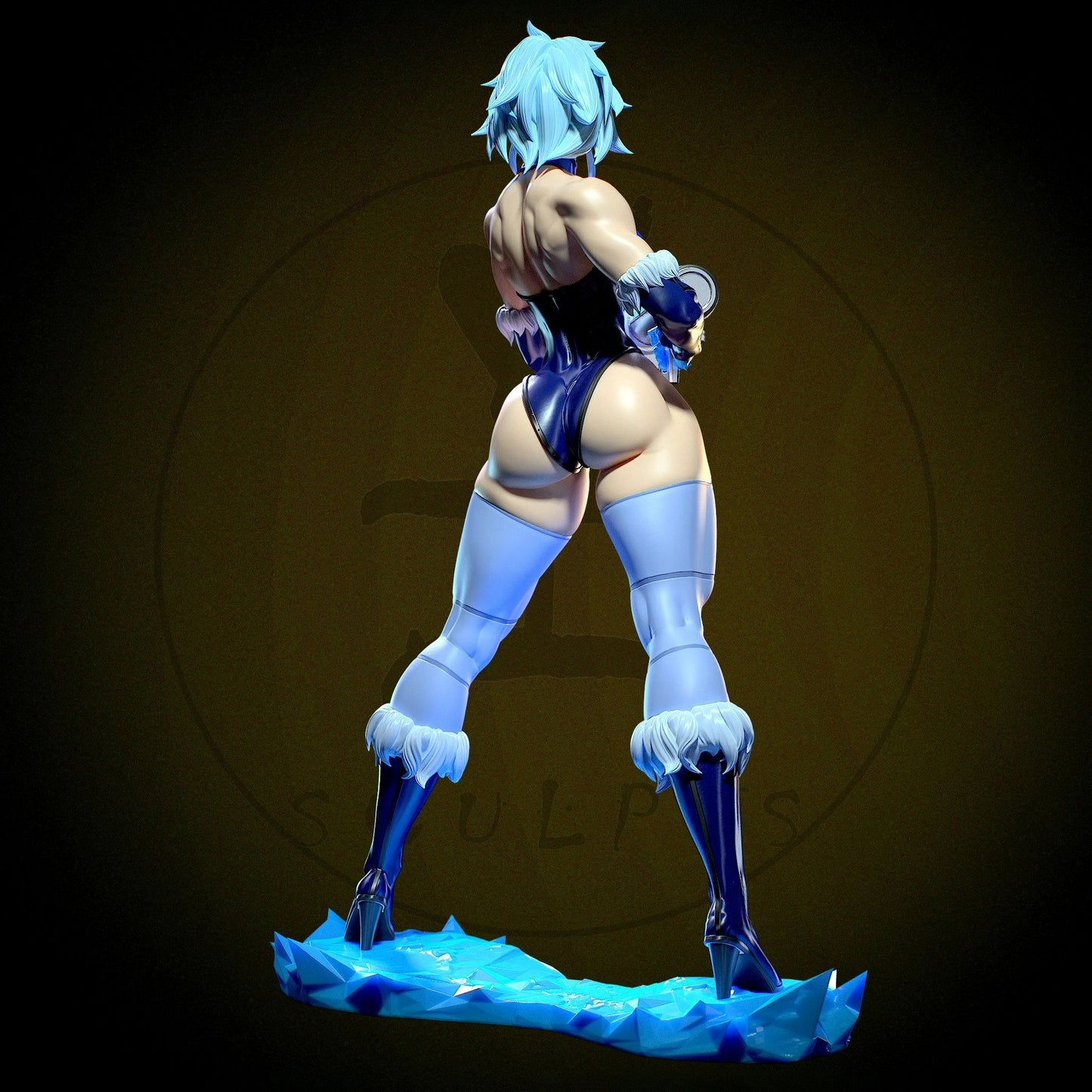 3638 Killer Frost NSFW - DC COMICS - STL 3D Print Files