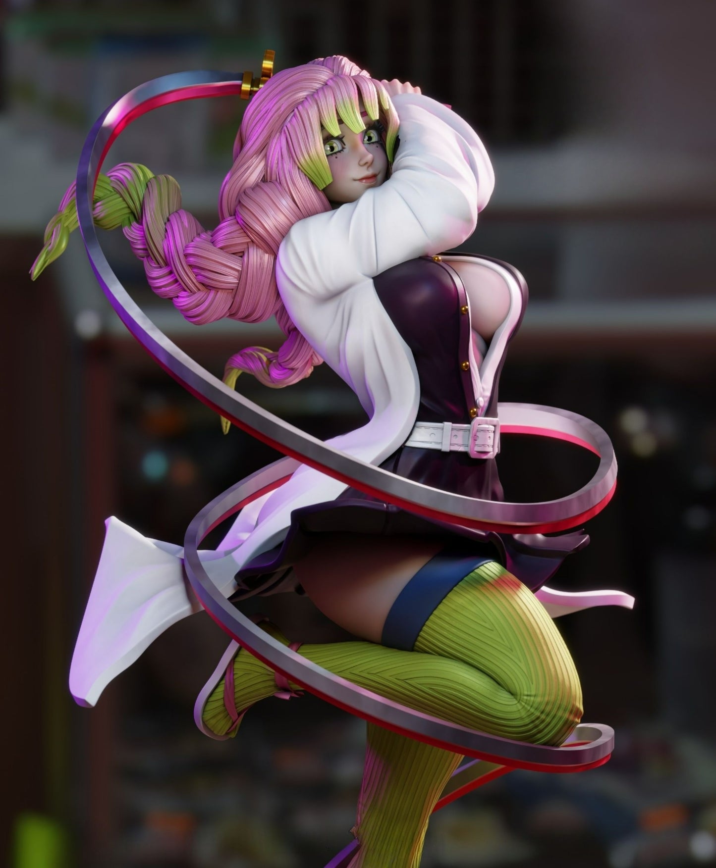 3729 Mitsuri Kanroji NSFW - Demon Slayer - STL 3D Print Files