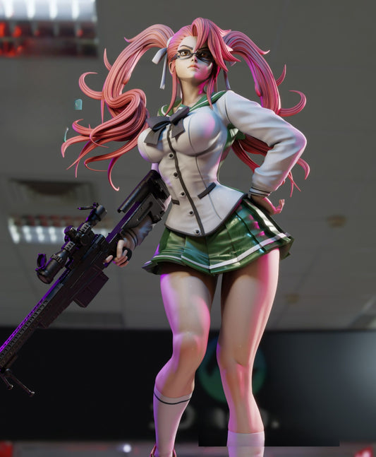 3760 Saya Takagi NSFW - Highschool of the Dead - STL 3D Print Files