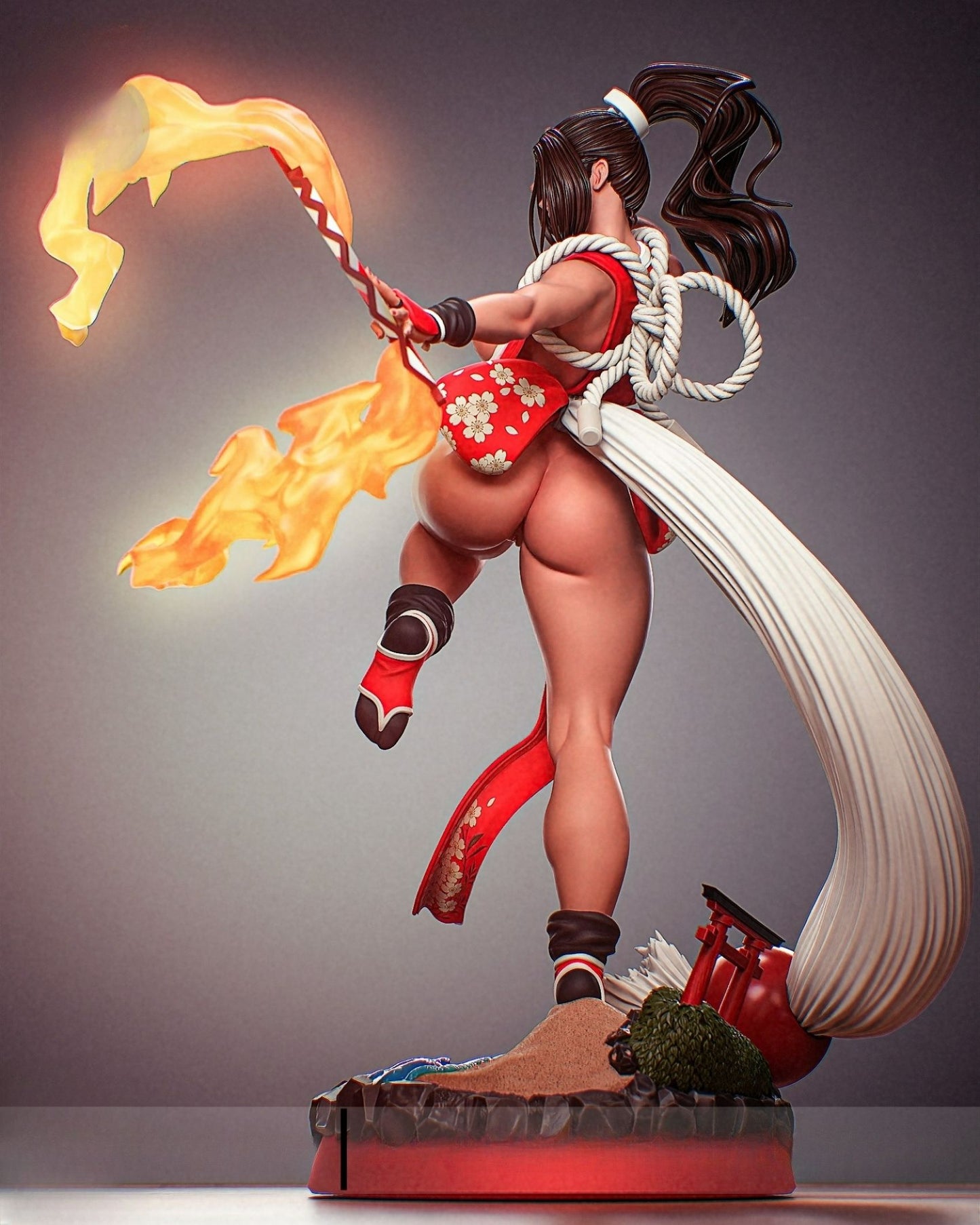 3780 Mai Shiranui NSFW - King of Fighters - STL 3D Print Files