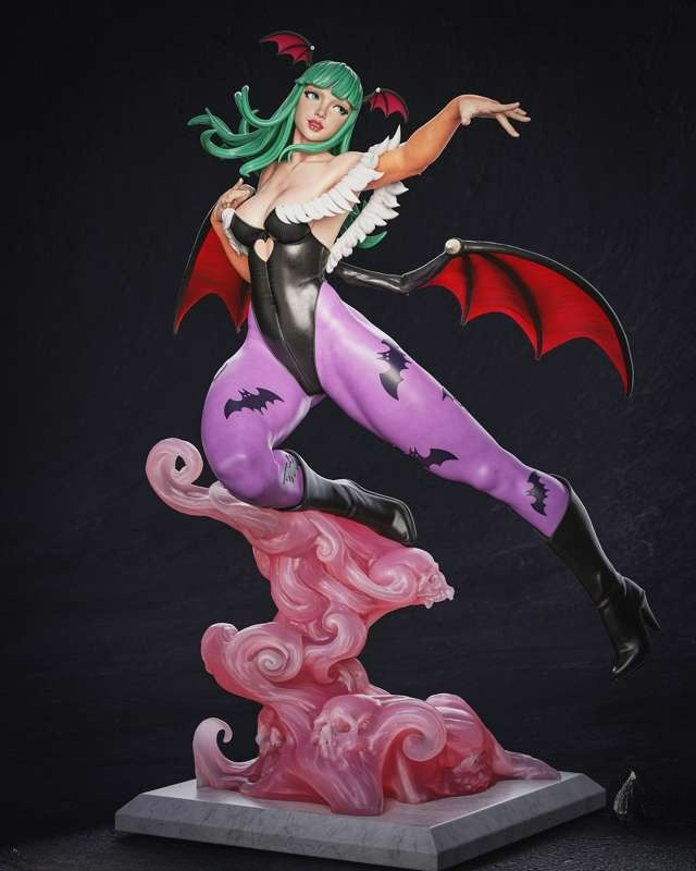 3819 Morrigan - Darkstalkers - STL 3D Print Files