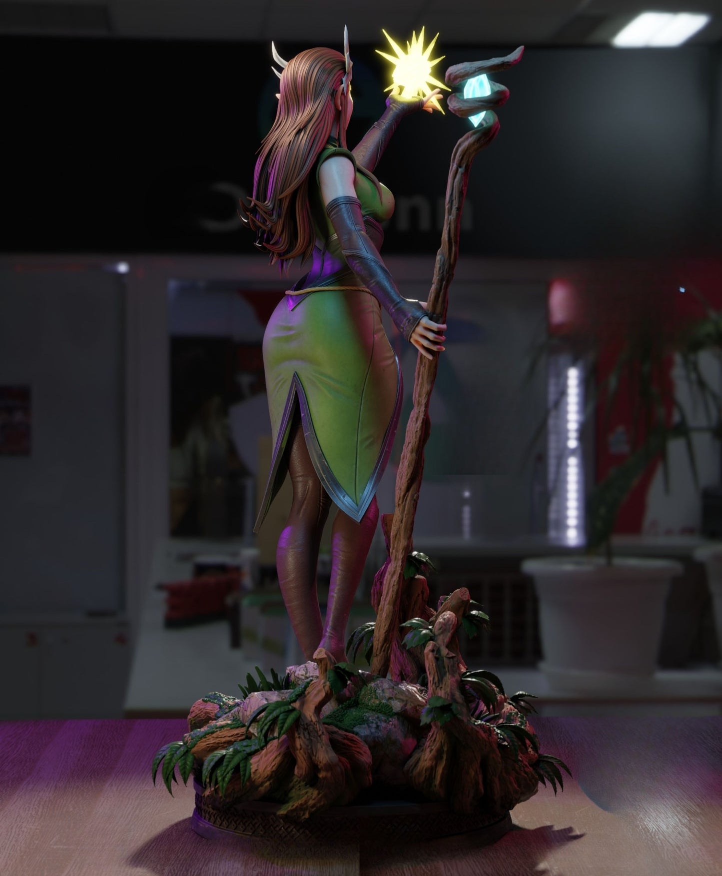 3960 Keyleth NSFW - The Legend of Vox Machina  - STL 3D Print Files
