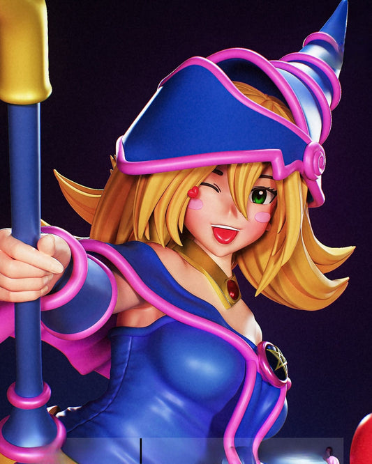 4179 Dark Magician Girl NSFW - Yu-Gi-Oh! - STL 3D Print Files