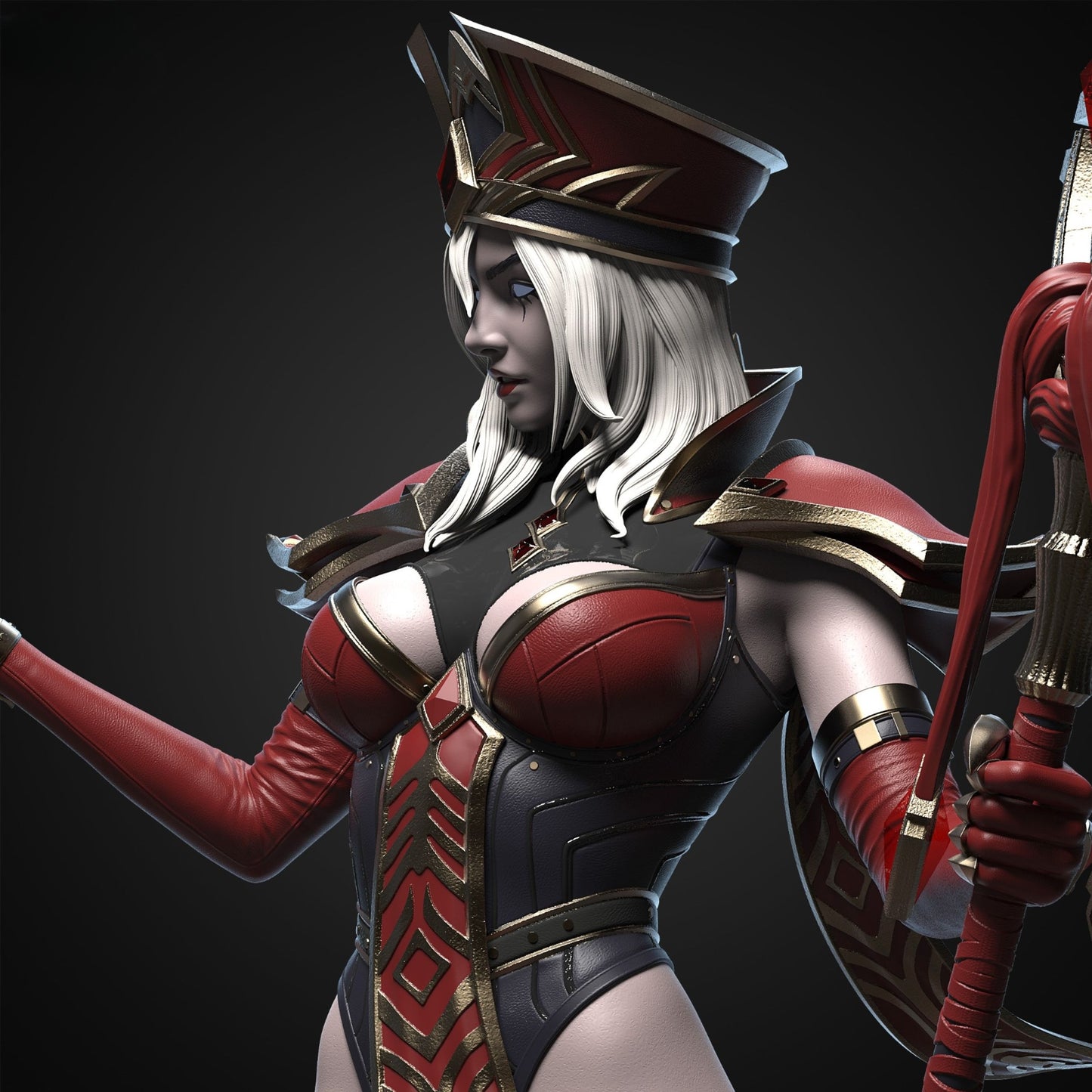 4238 Sally Whitemane NSFW - World of Warcraft - STL 3D Print Files