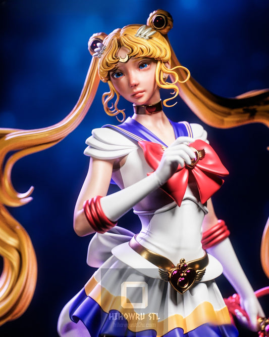4284 Sailor Moon - Usagi Tsukino - STL 3D Print Files