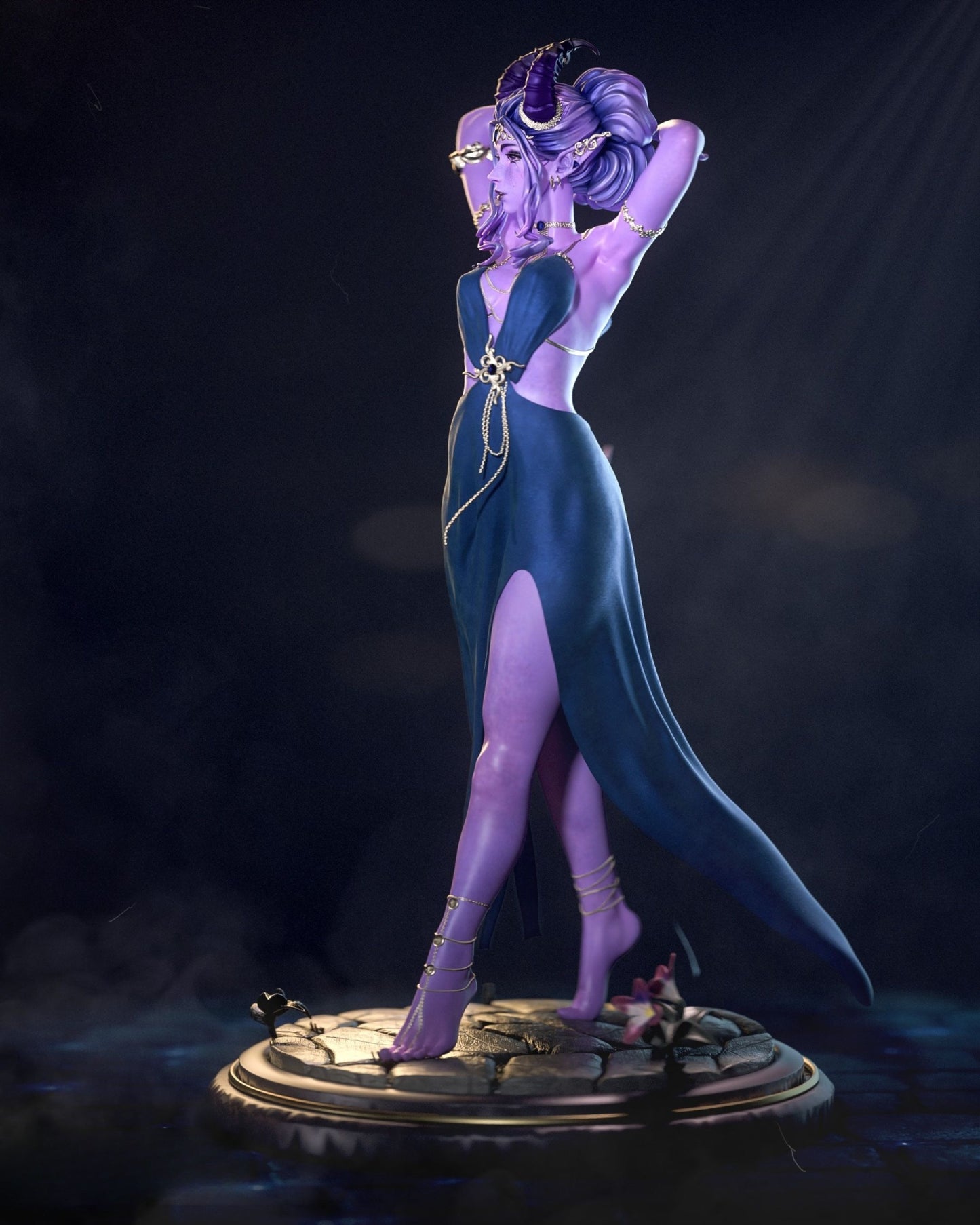 4293 Tiefling - STL 3D Print Files