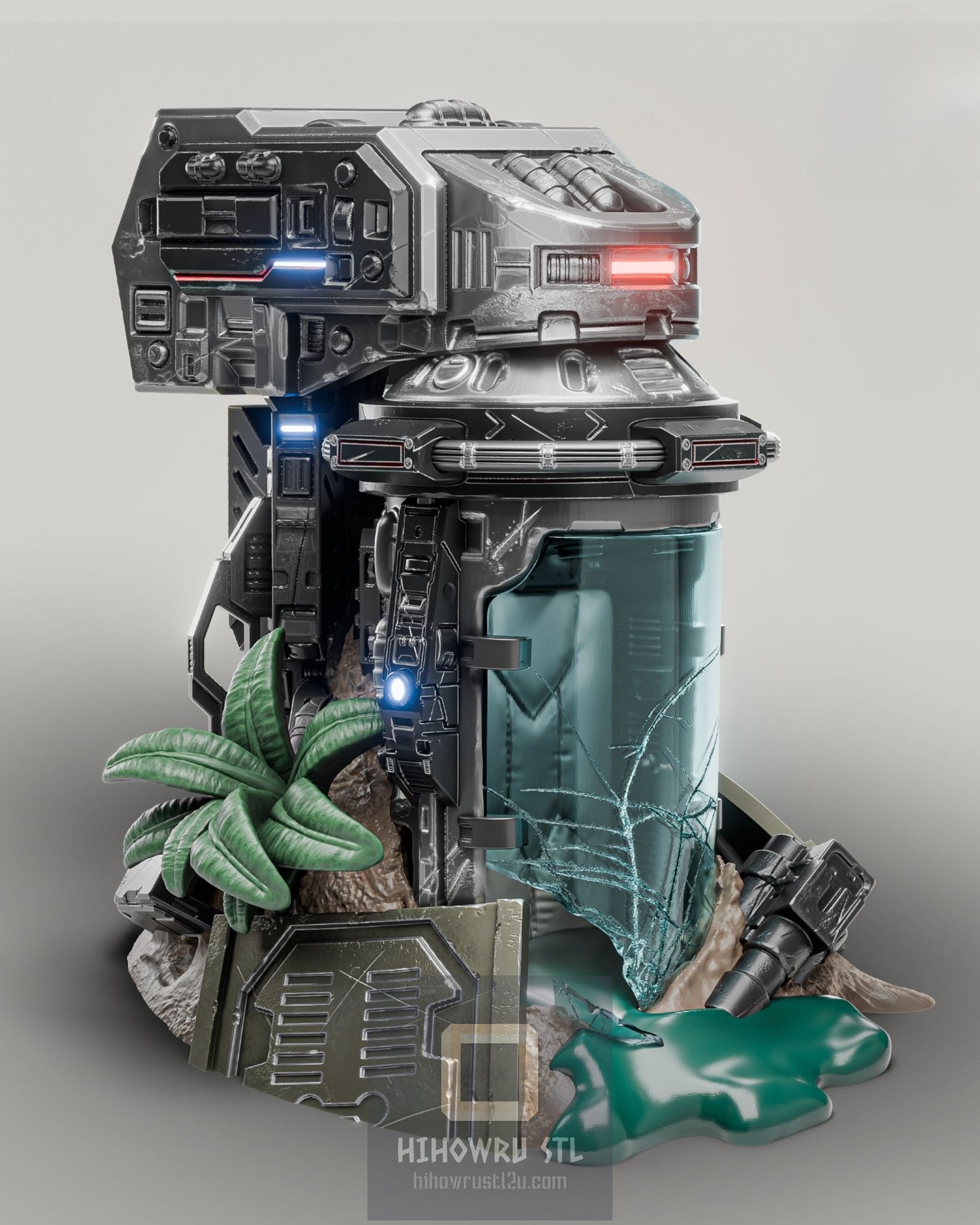 4358 Alien Xenomorph Big Chap - STL 3D Print Files