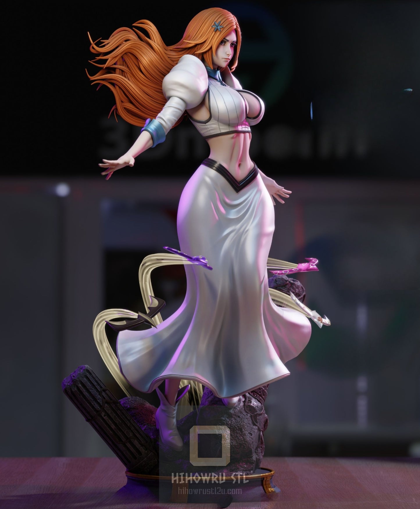 4369 Orihime Inoue NSFW - Bleach - STL 3D Print Files