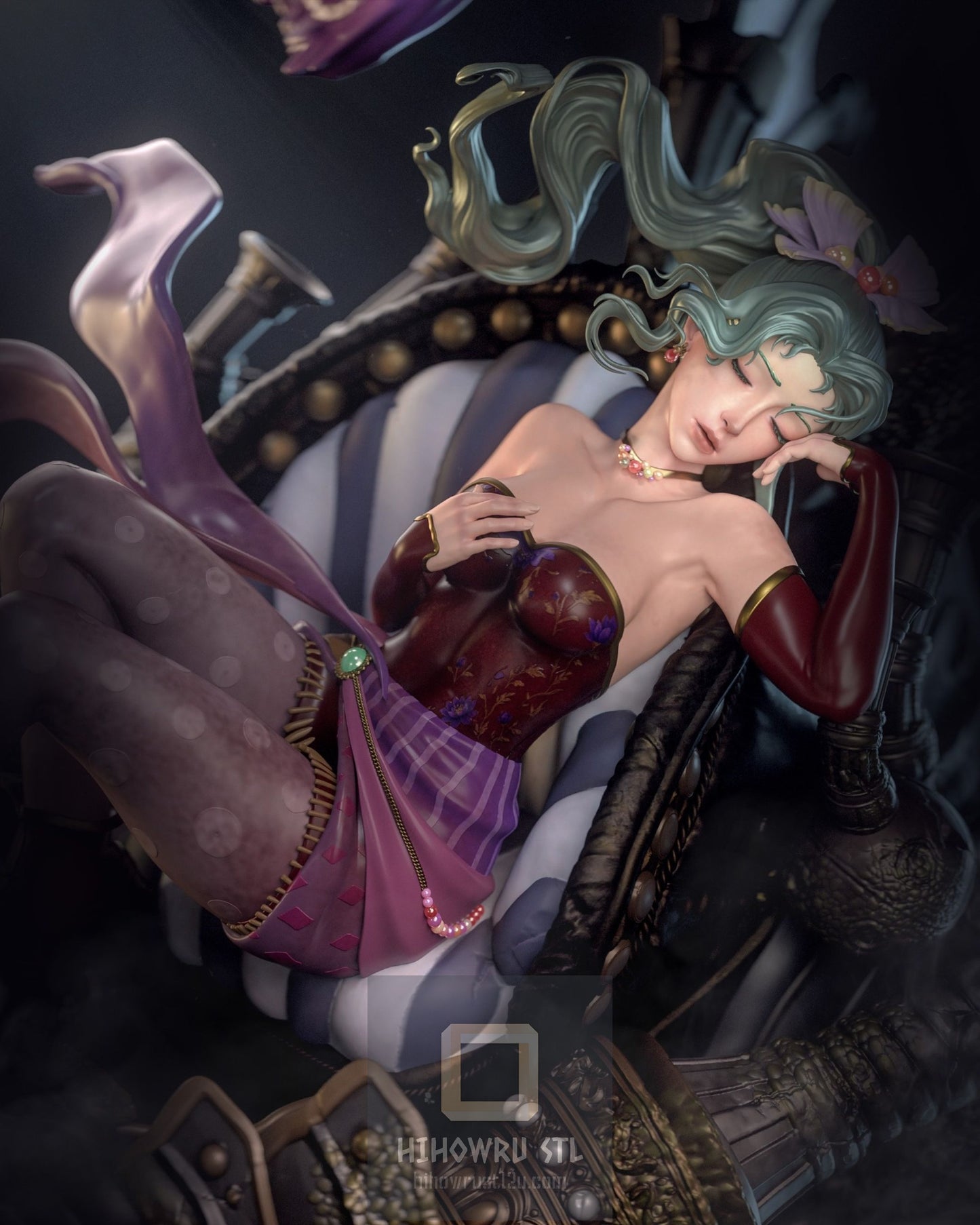 4370 Terra Branford NSFW - Final Fantasy - STL 3D Print Files