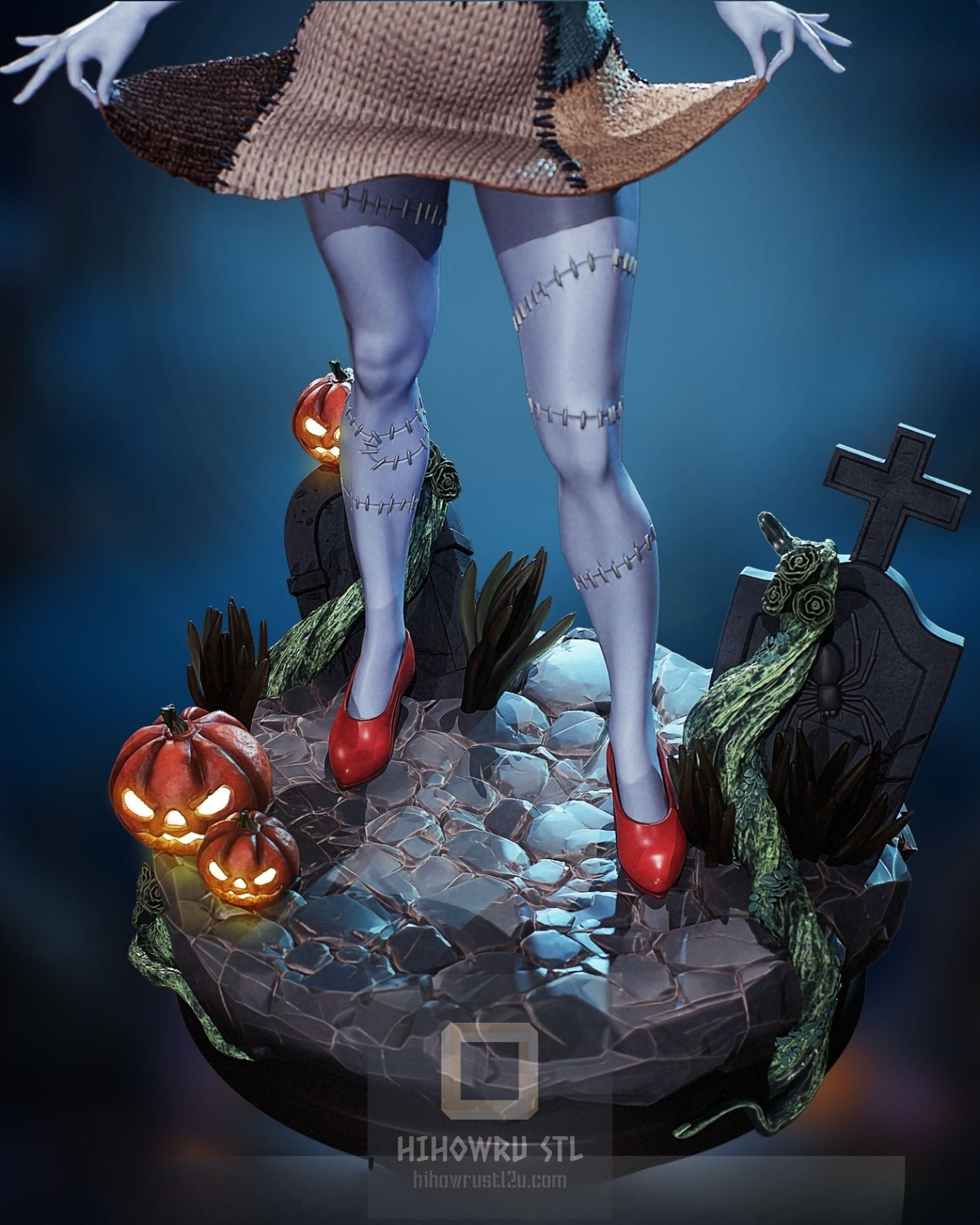 4374 Sally NSFW - The Nightmare Before Christmas - STL 3D Print Files