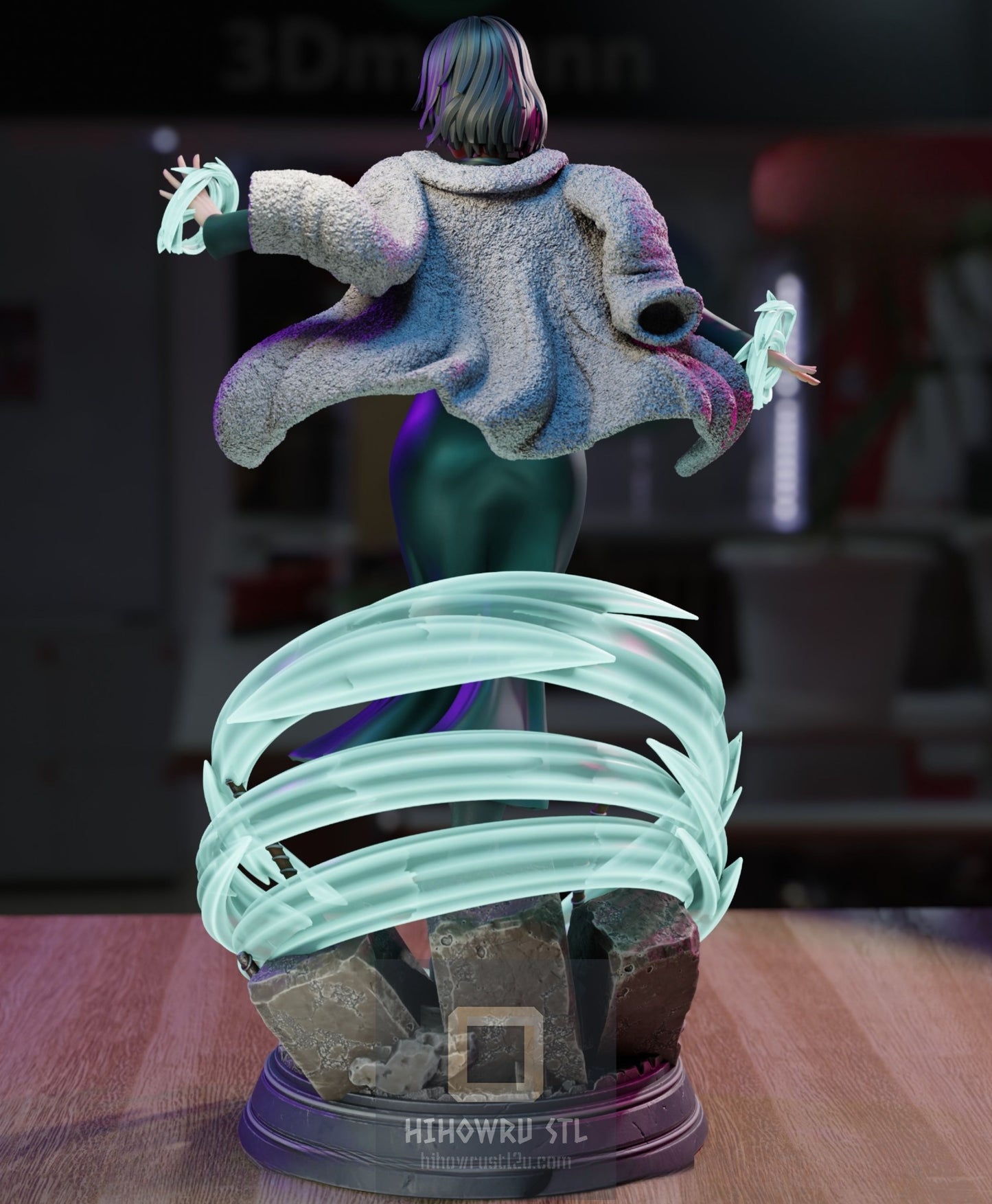 4375 Fubuki - One Punch Man - STL 3D Print Files