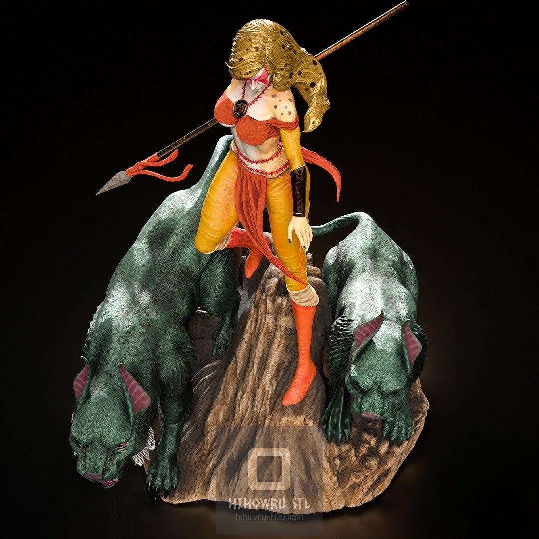 4456 Cheetara - ThunderCats - STL 3D Print Files