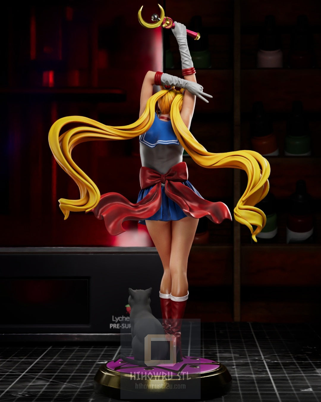 4460 Sailor Moon - Usagi Tsukino - STL 3D Print Files