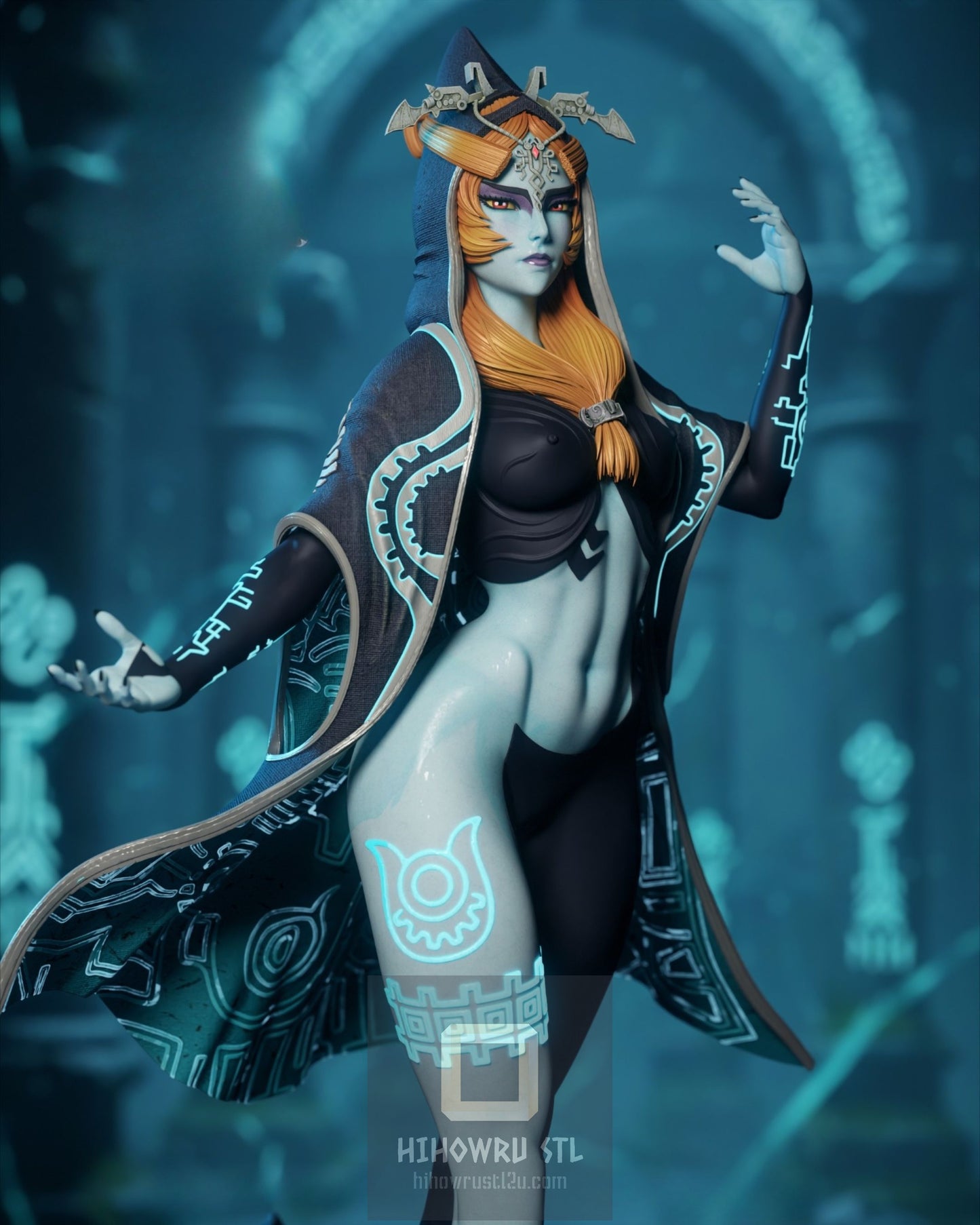 4482 True Midna NSFW - The Legend of Zelda - STL 3D Print Files