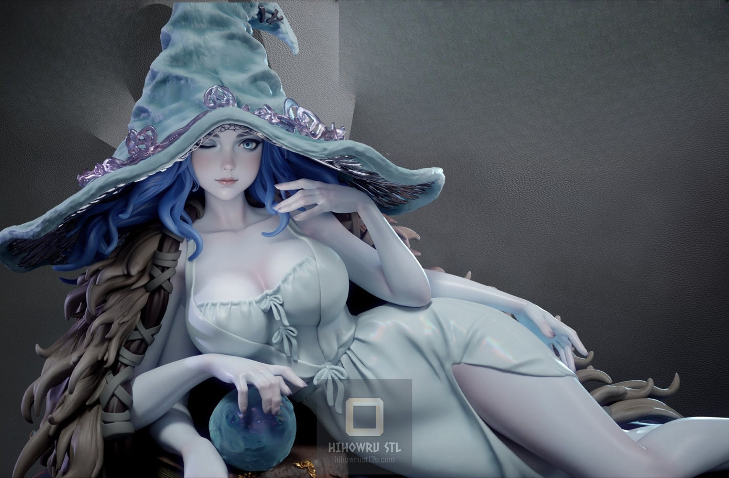 4490 Ranni the Witch NSFW - Elden Ring  - STL 3D Print Files