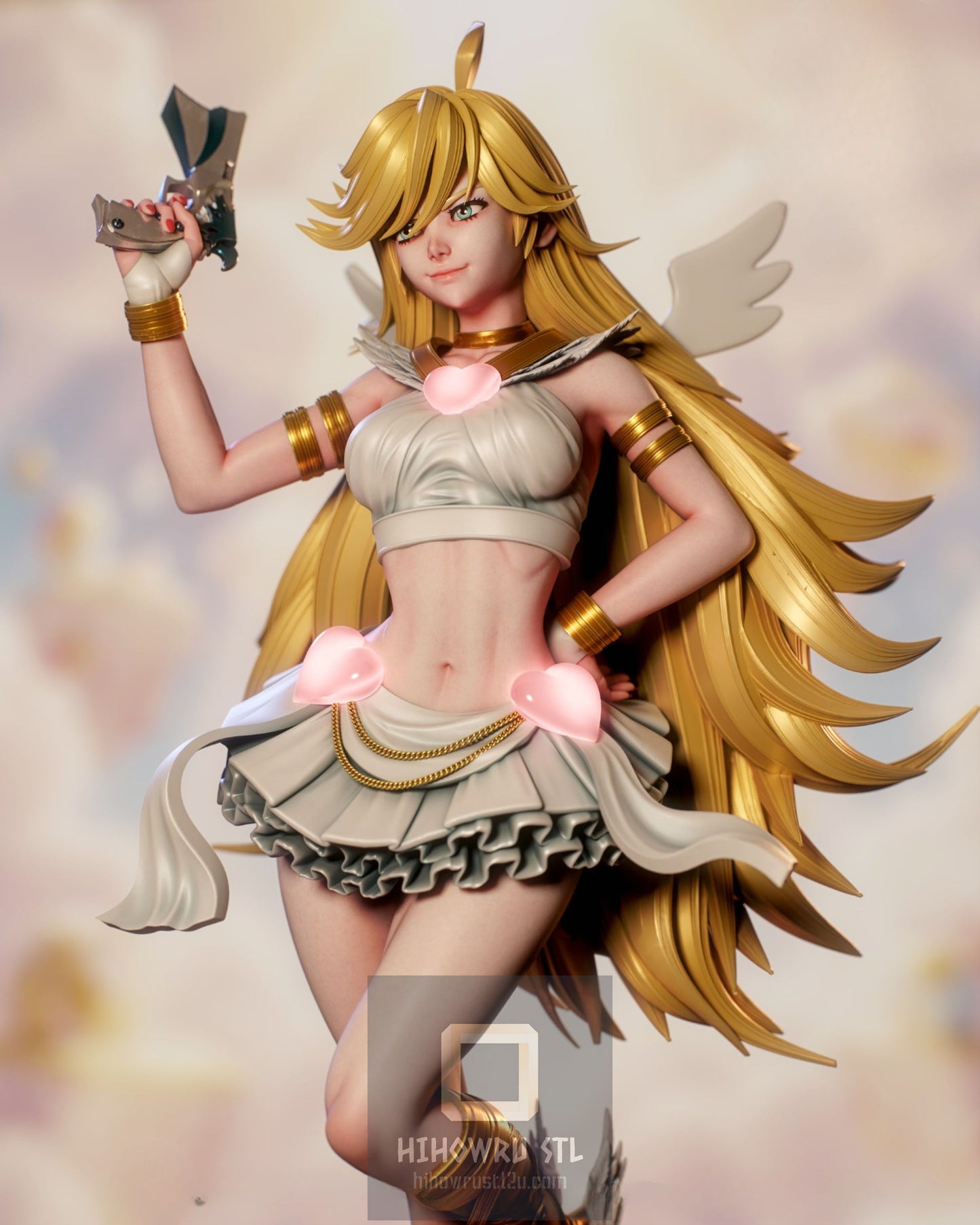 4588 Panty - Panty & Stocking with Garterbelt - STL 3D Print Files