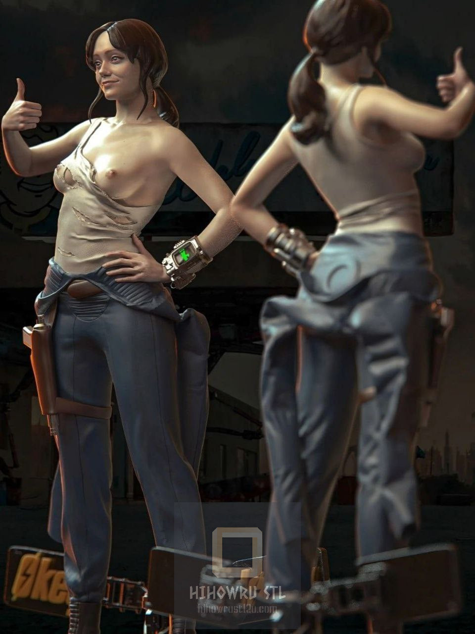 4615 Lucy MacLean NSFW - Fallout - STL 3D Print Files