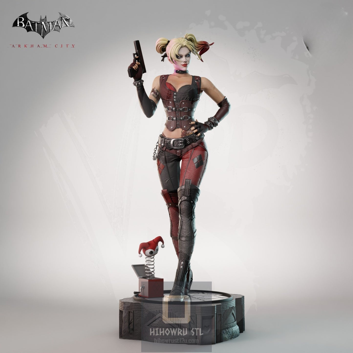 4673 Harley Quinn - Arkham Knight - STL 3D Print Files