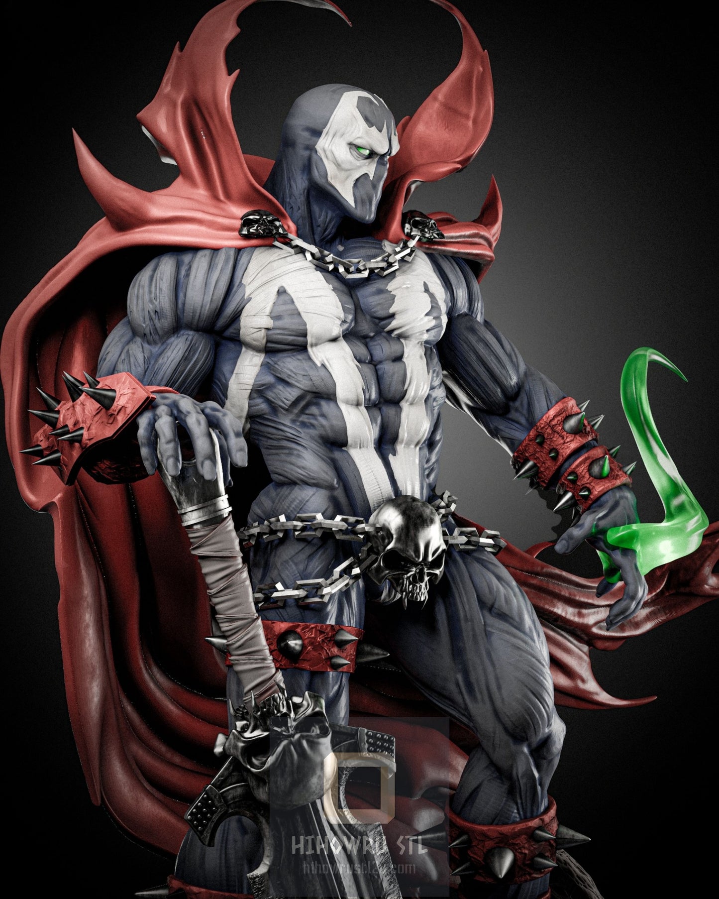 4677 Spawn - Al Simmons  - STL 3D Print Files