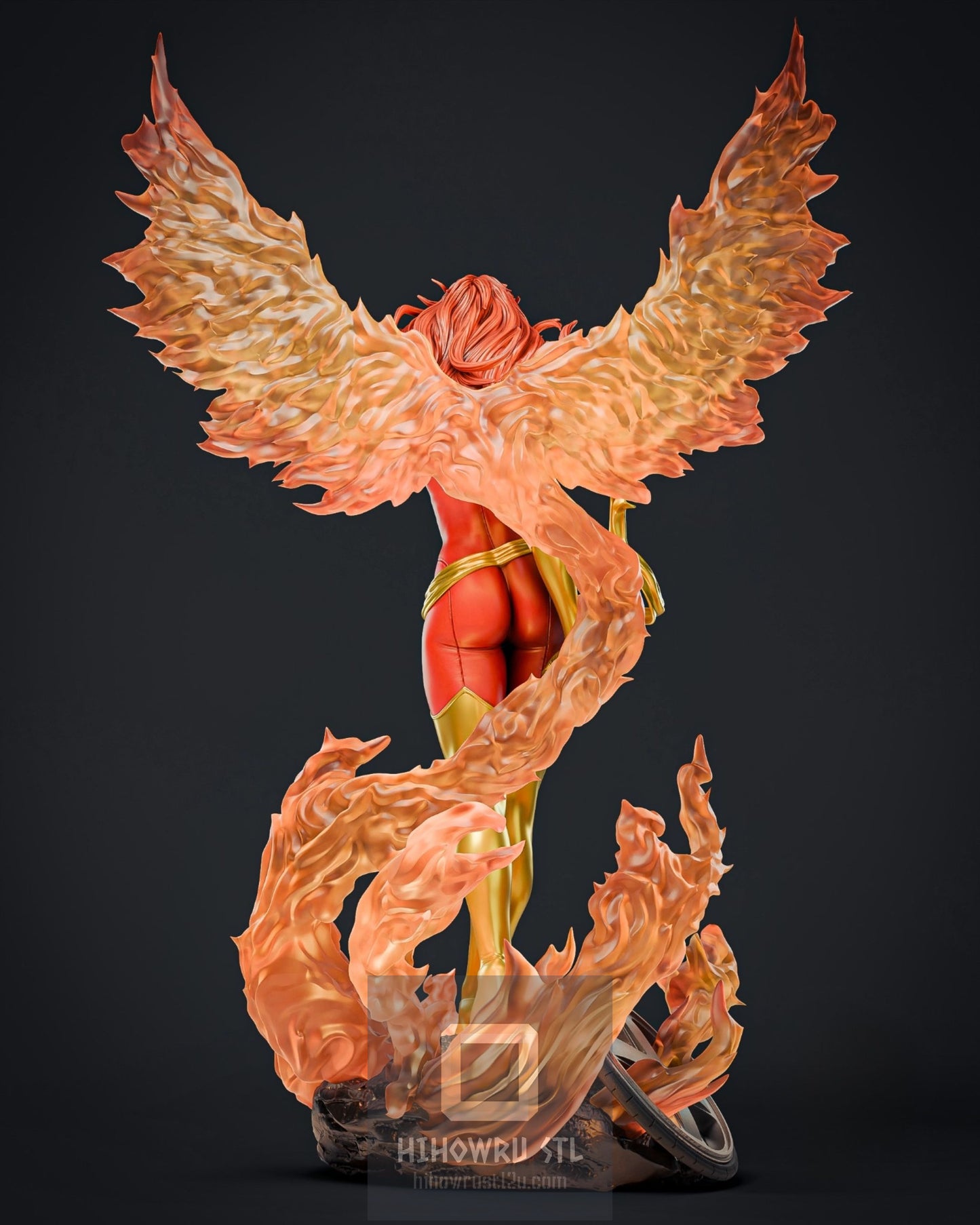 4815 Jean Grey - X-MEN - STL 3D Print Files