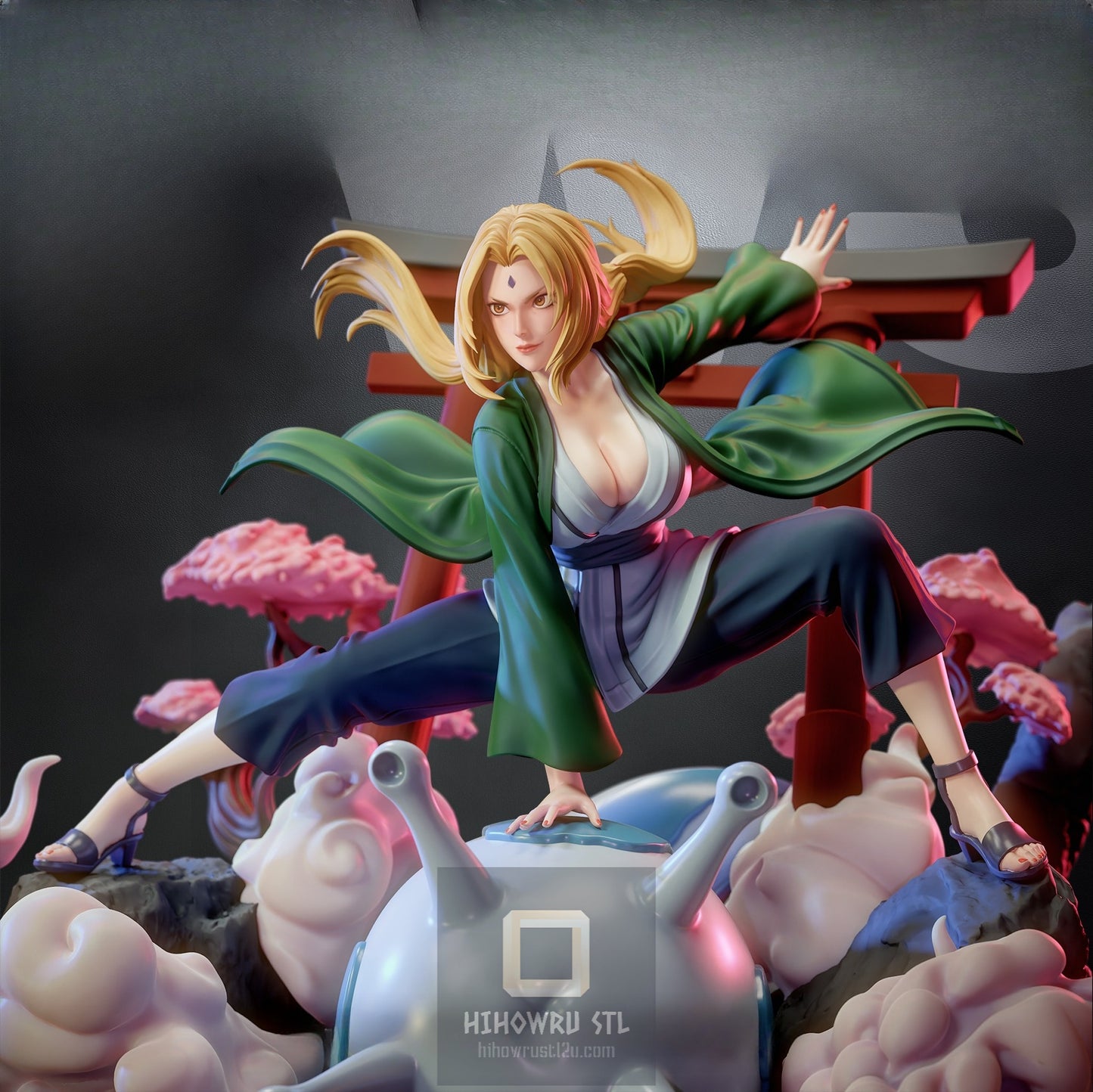 4821 Tsunade - Naruto - STL 3D Print Files