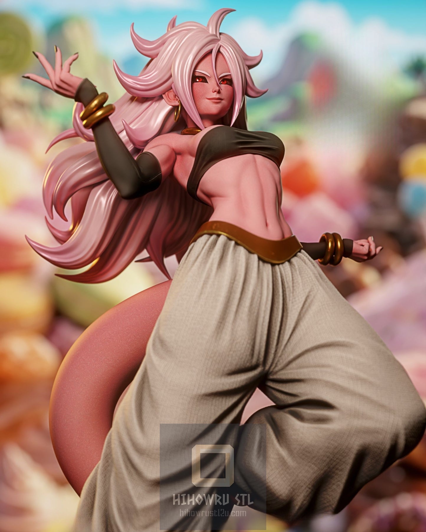 4833 Android 21 NSFW - Dragon Ball - STL 3D Print Files