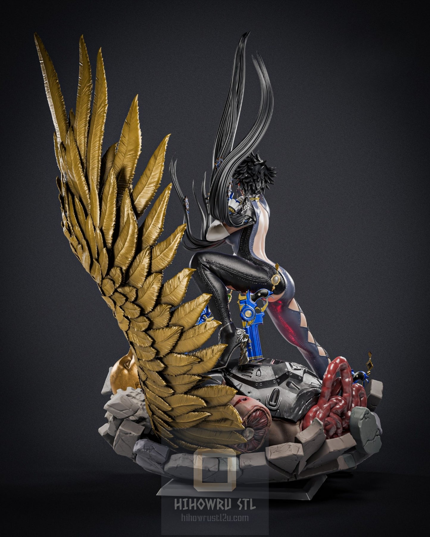 4838 Cereza - Bayonetta - STL 3D Print Files