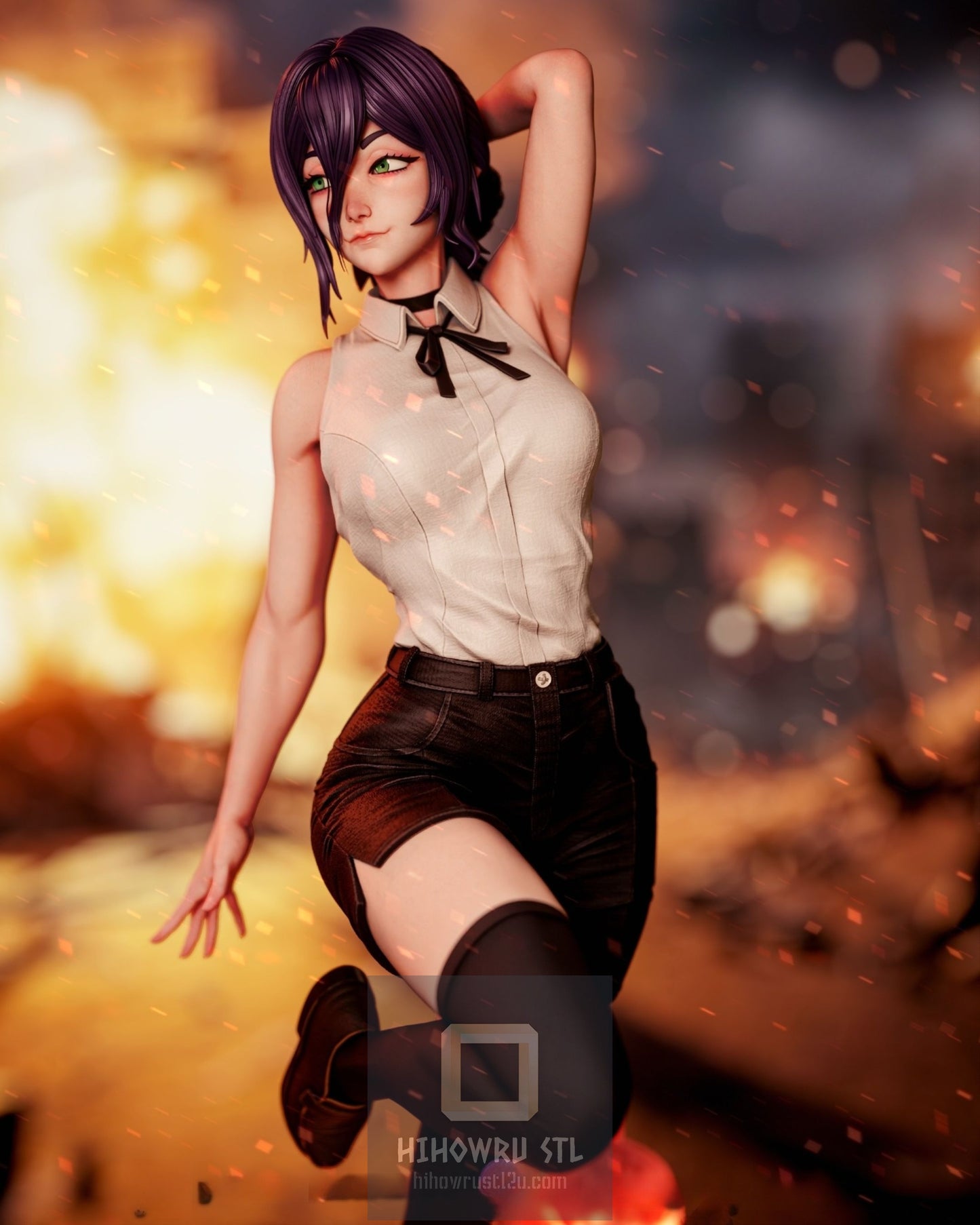 4893 Reze NSFW - Chainsaw Man - STL 3D Print Files