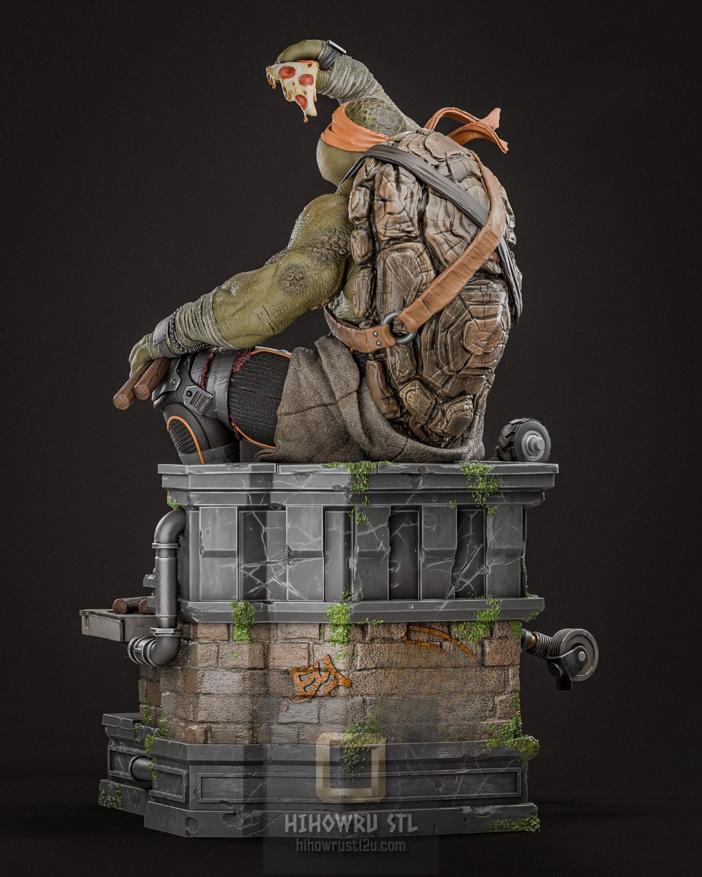 4977 Michelangelo - TMNT - STL 3D Print Files