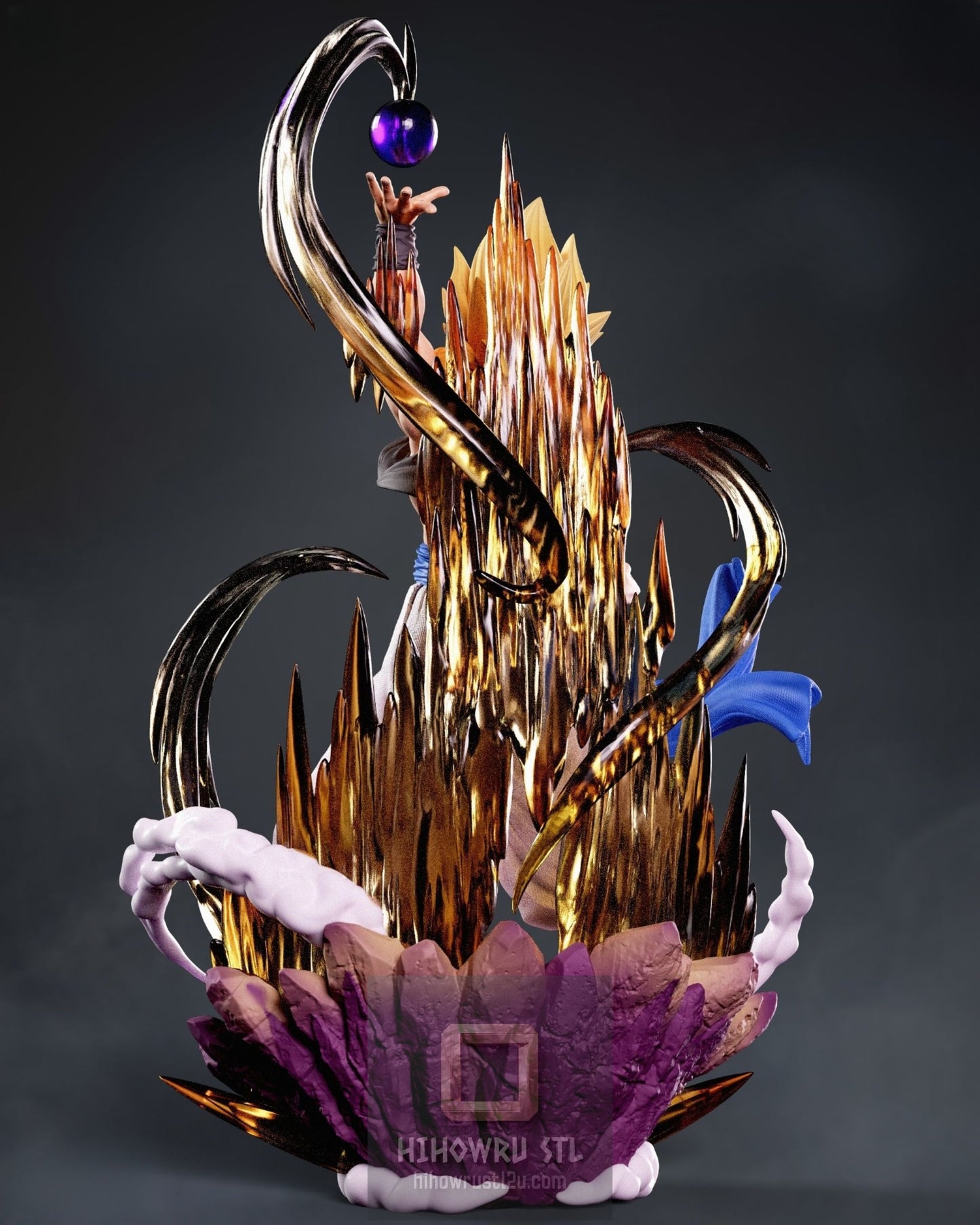 4999 Gogeta - Super Saiyan 2 - STL 3D Print Files