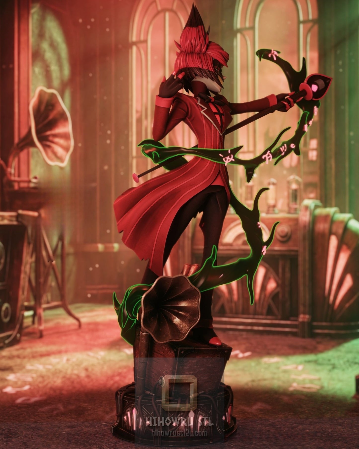 5001 Alastor - Hazbin Hotel - STL 3D Print Files