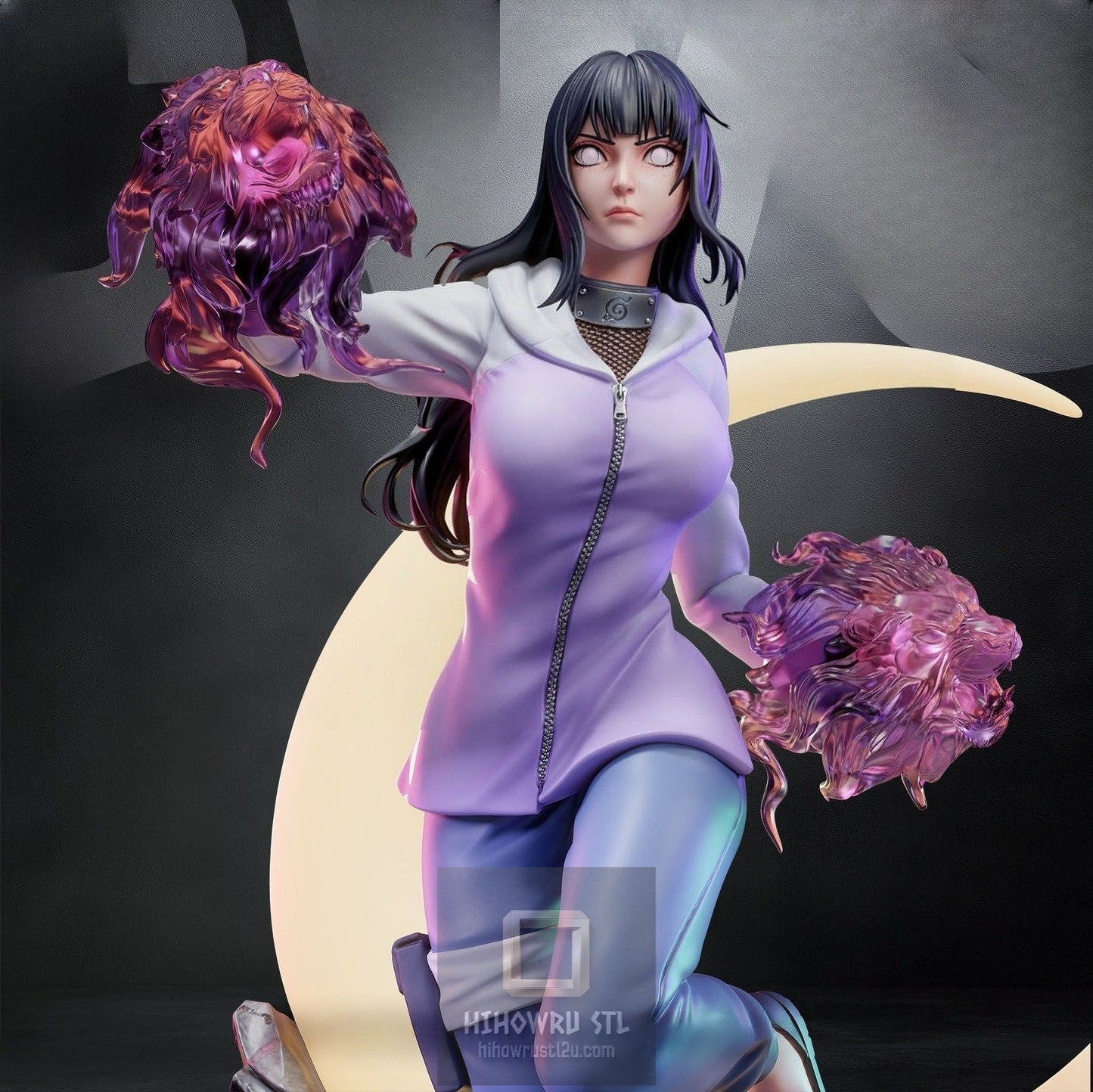 5011 Hinata Hyuga - Naruto - STL 3D Print Files