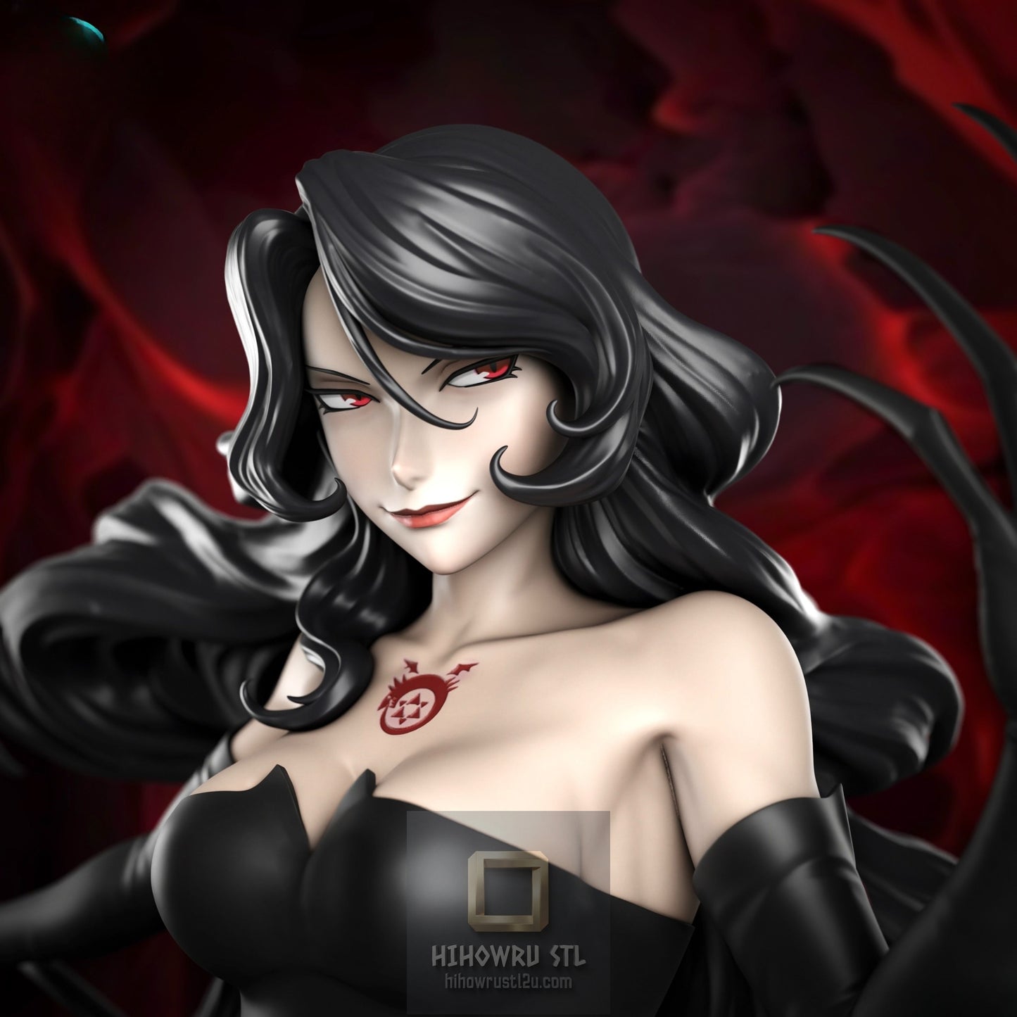 5045 Lust - Fullmetal Alchemist - STL 3D Print Files