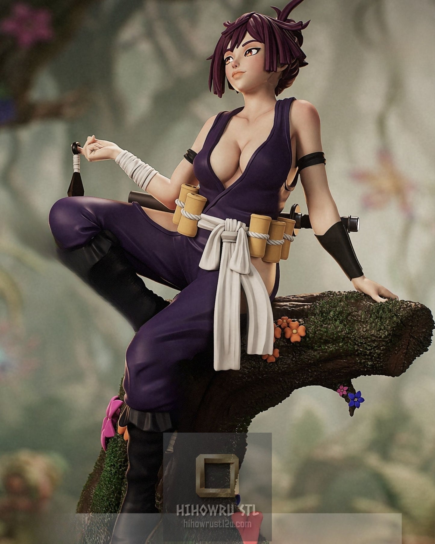 5170 Yuzuriha NSFW - Hell's Paradise - STL 3D Print Files
