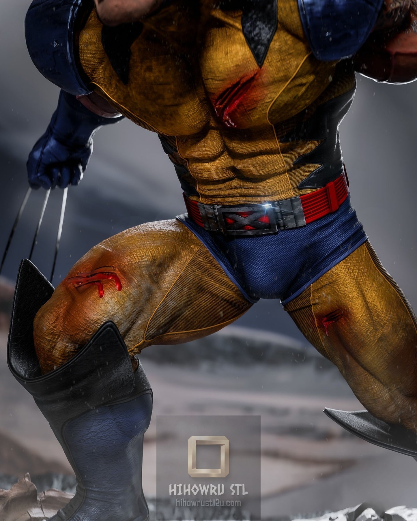 5409 WOLVERINE - X-MEN - STL 3D Print Files