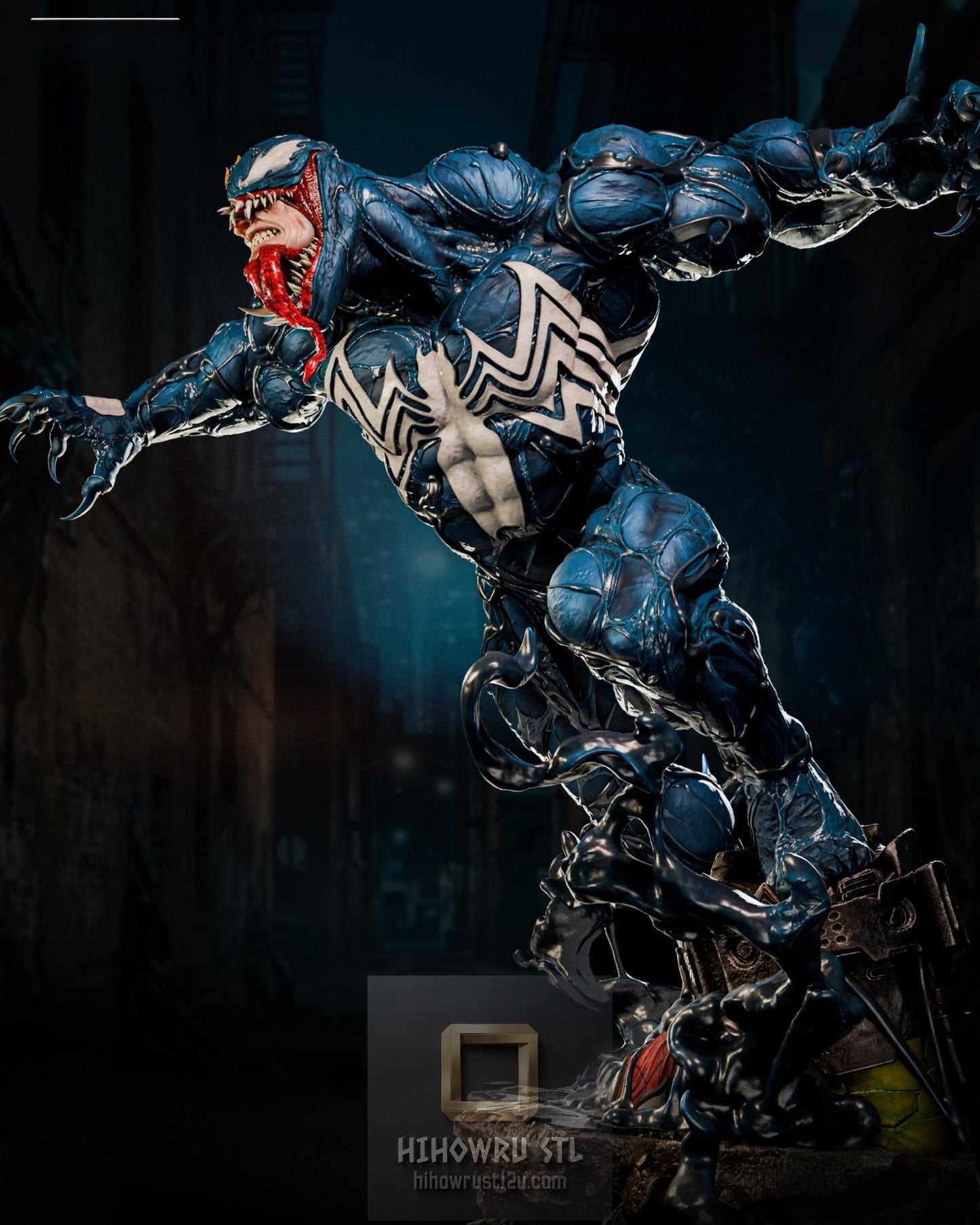 5517 Venom - Marvel Comics - STL 3D Print Files