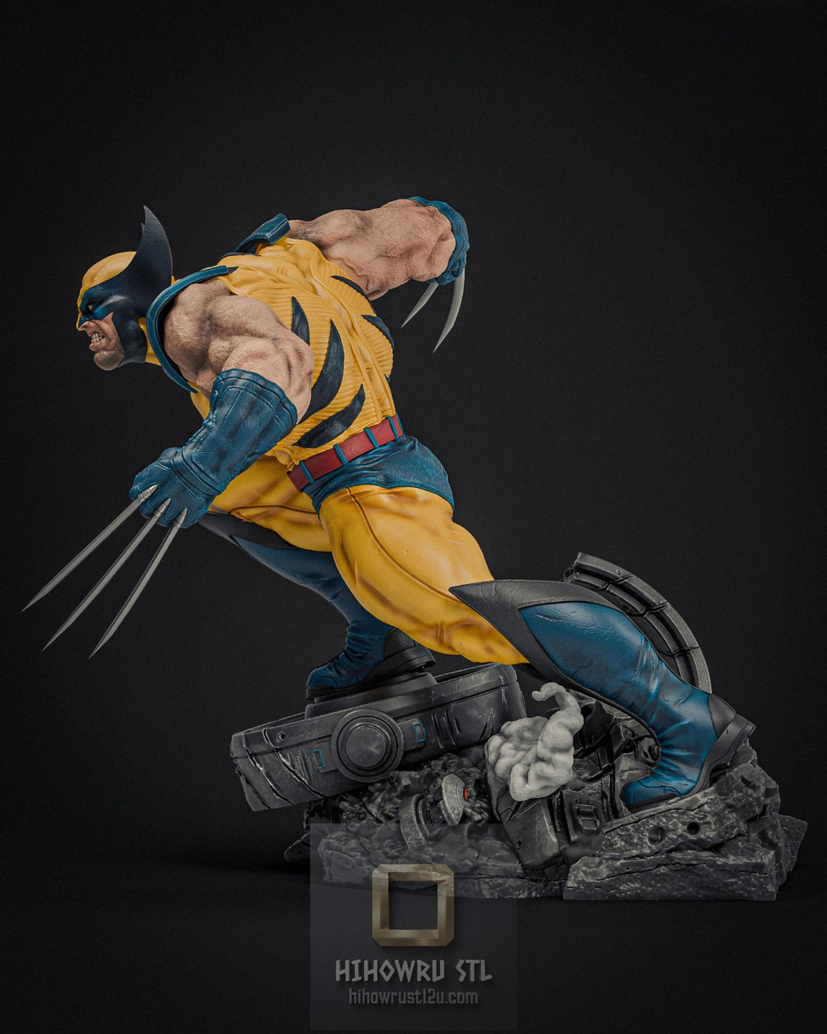 5550 WOLVERINE - X-MEN - STL 3D Print Files