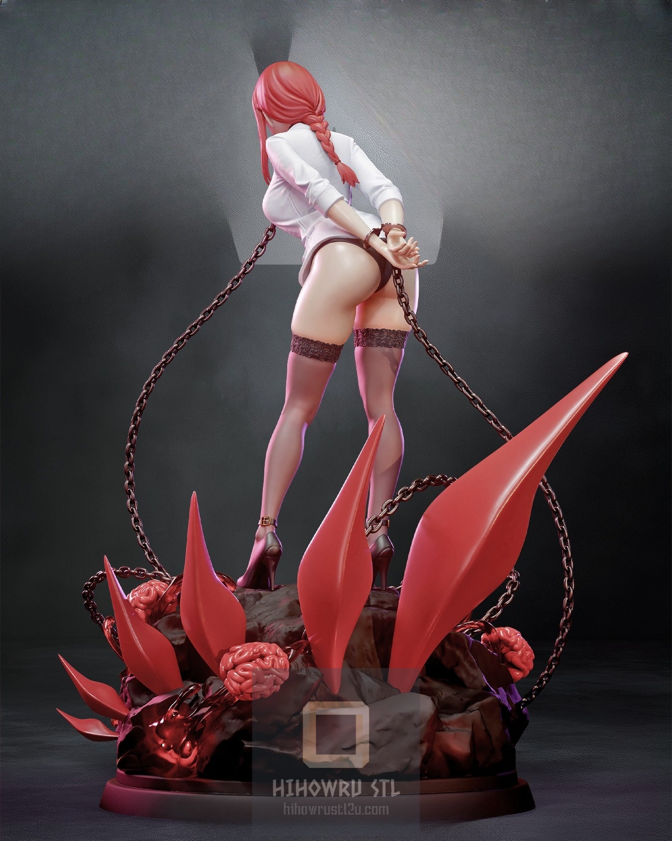 4618 Makima - Chainsaw Man - STL 3D Print Files