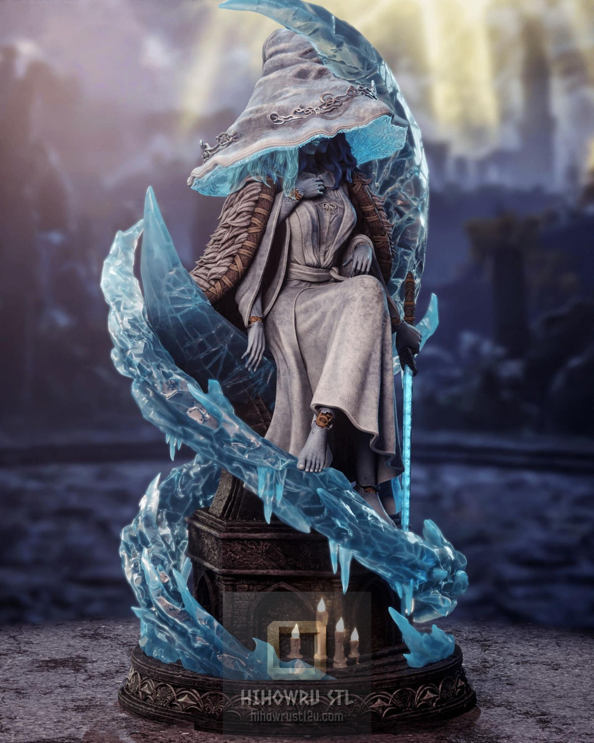 5563 Ranni the Witch - Elden Ring - STL 3D Print Files