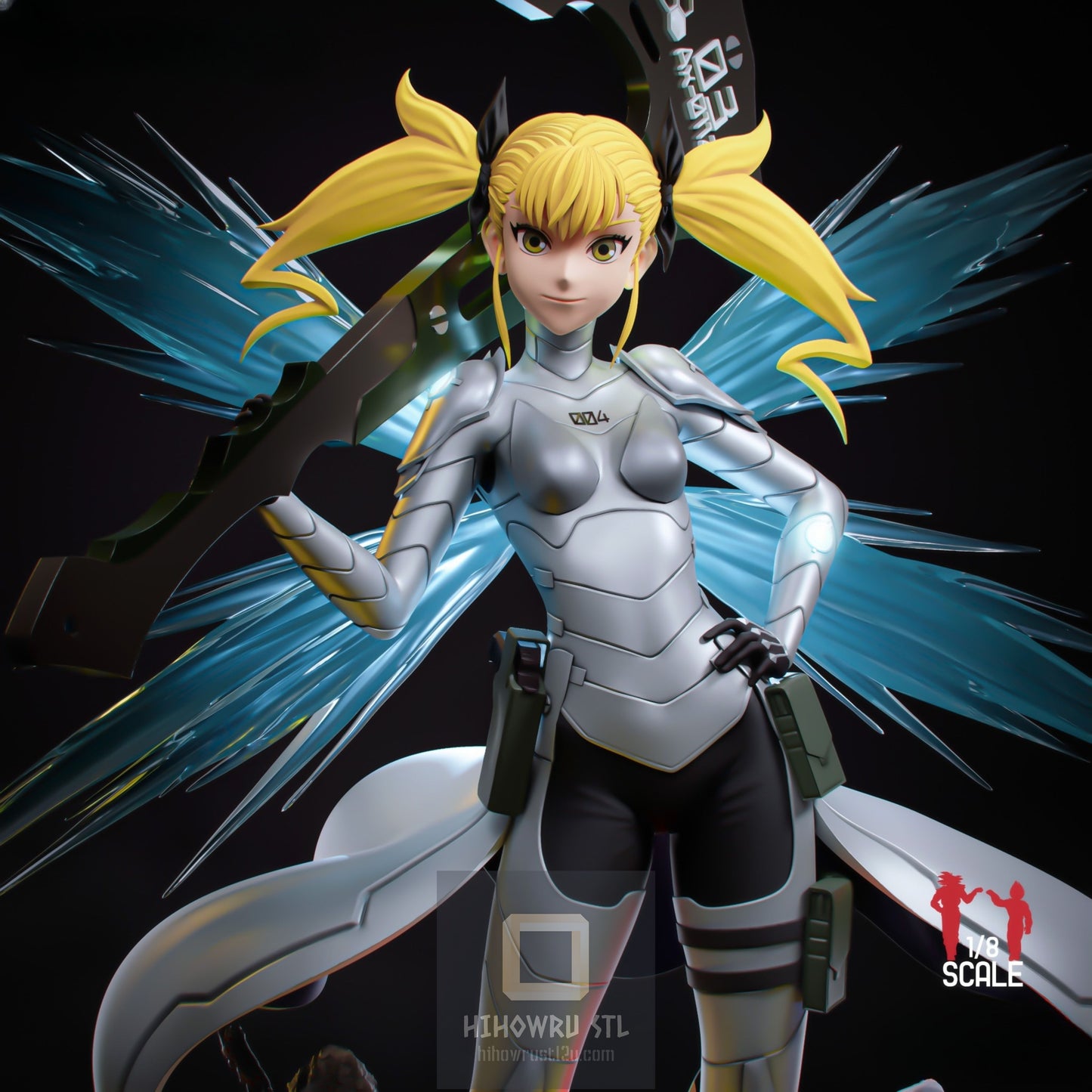 4593 Kikoru Shinomiya - Kaiju No. 8 - STL 3D Print Files