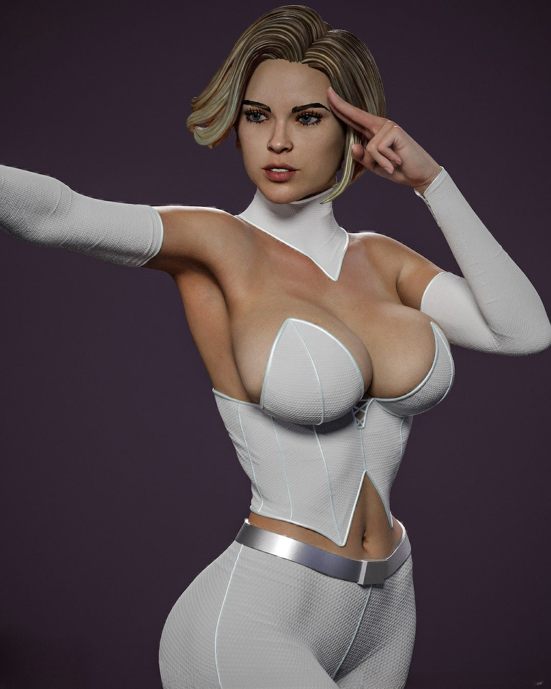 4291 Emma Frost - X-men - STL 3d Print Files