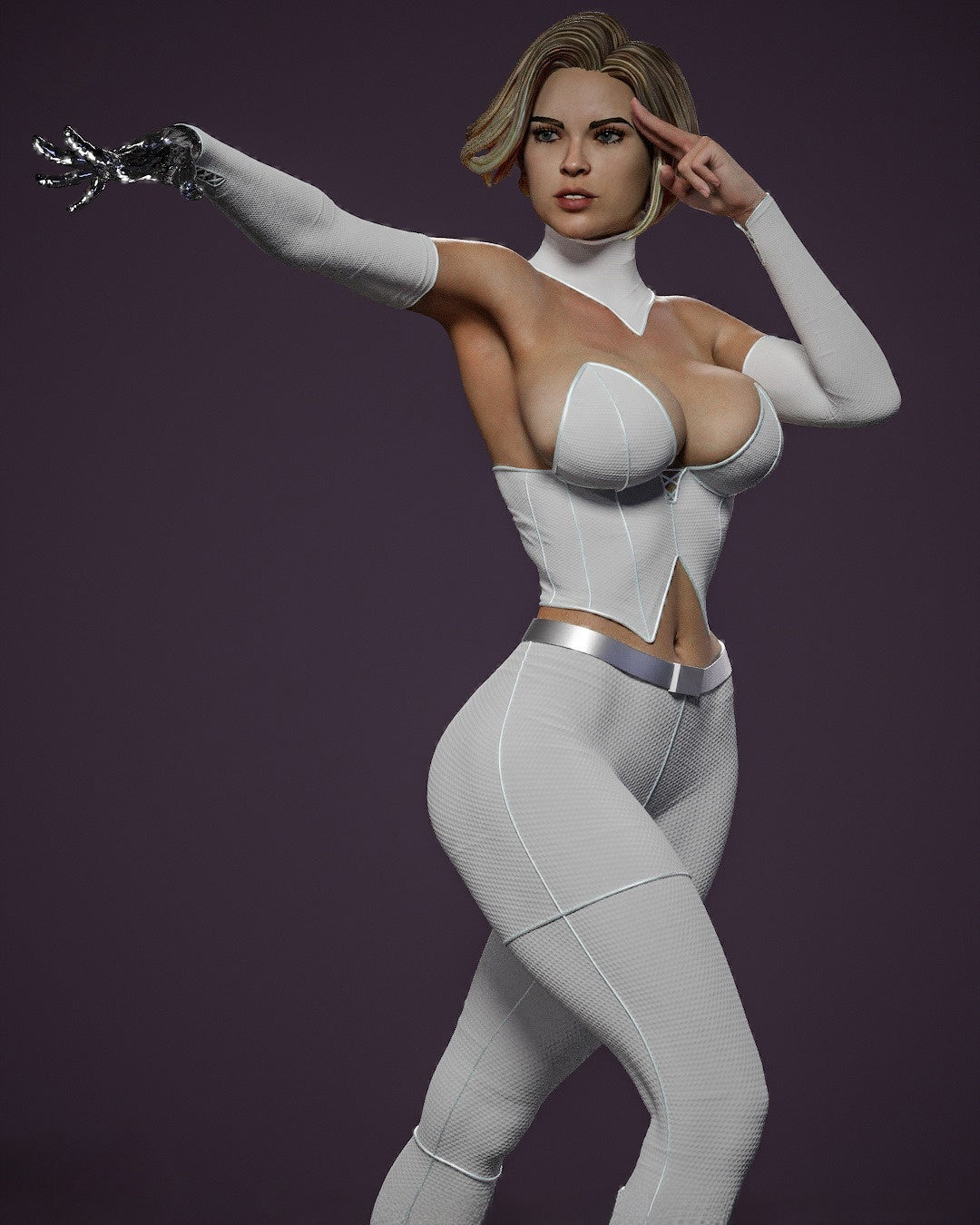 4291 Emma Frost - X-men - STL 3d Print Files